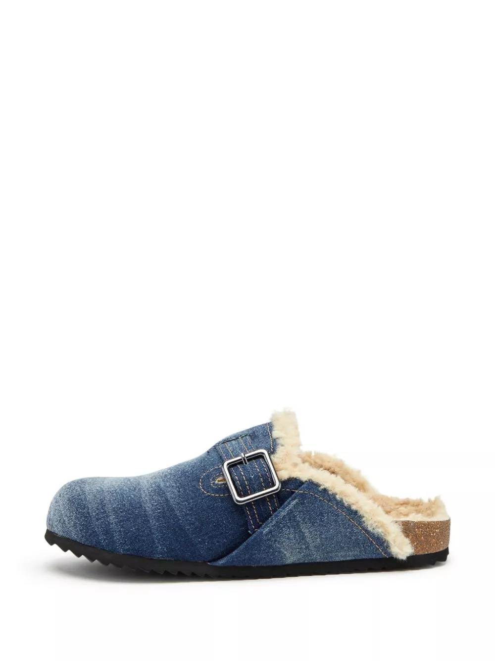 Cheap Diesel D-Woodstock denim slippers Men 0115