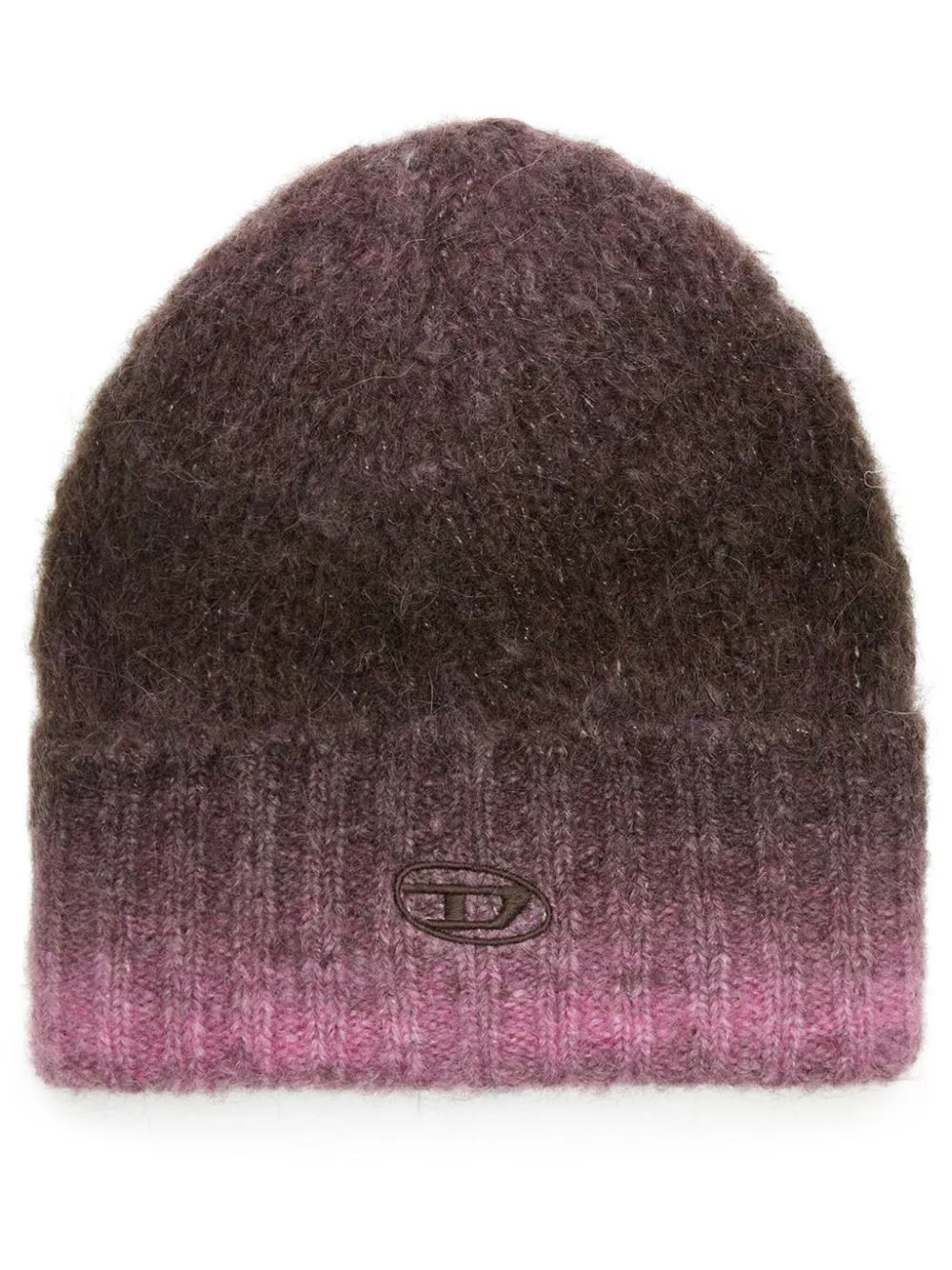 Affordable Diesel Pelo logo-embroidered beanie Men 0118