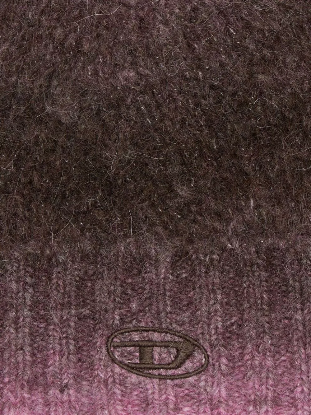 Affordable Diesel Pelo logo-embroidered beanie Men 0118