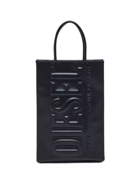 Cheap Diesel DSL 3D M X logo-embossed tote bag Men 0126