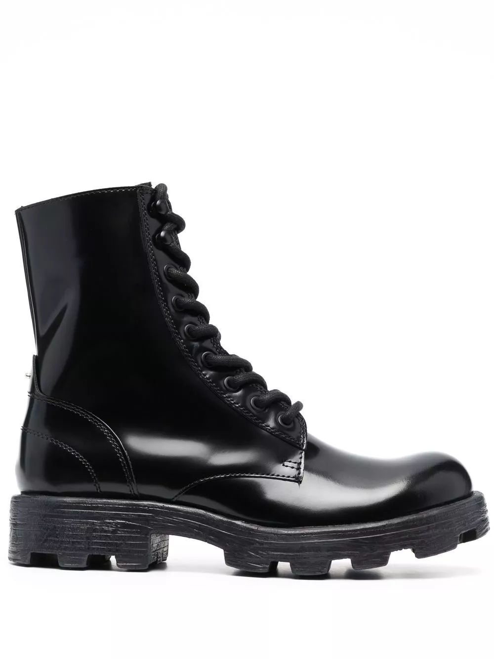 Affordable Diesel D-Hammer lace-up leather boots Men 0115