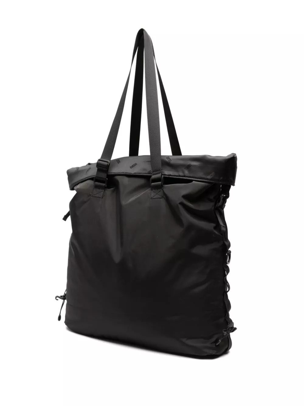 Cheap Diesel Drape roll-top tote bag Men 0126