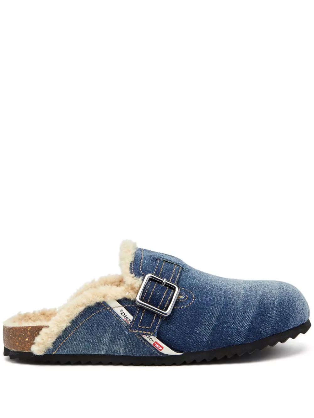 Cheap Diesel D-Woodstock denim slippers Men 0115