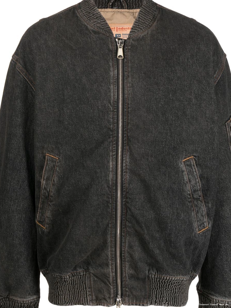 Affordable D-Weltik bomber Diesel Men denim jacket 0225