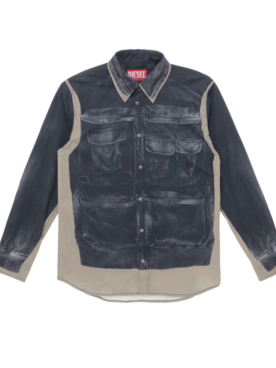 Cheap jacket shirt Diesel Men S-After-A 0221