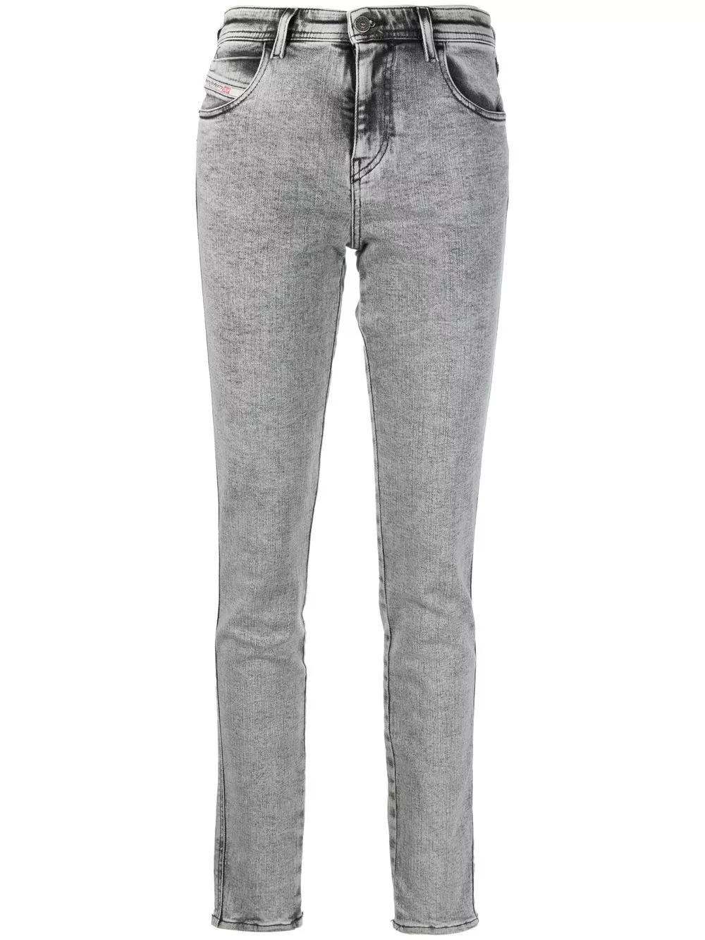 Affordable Diesel 2015 acid-wash straight-leg jeans Women 0201