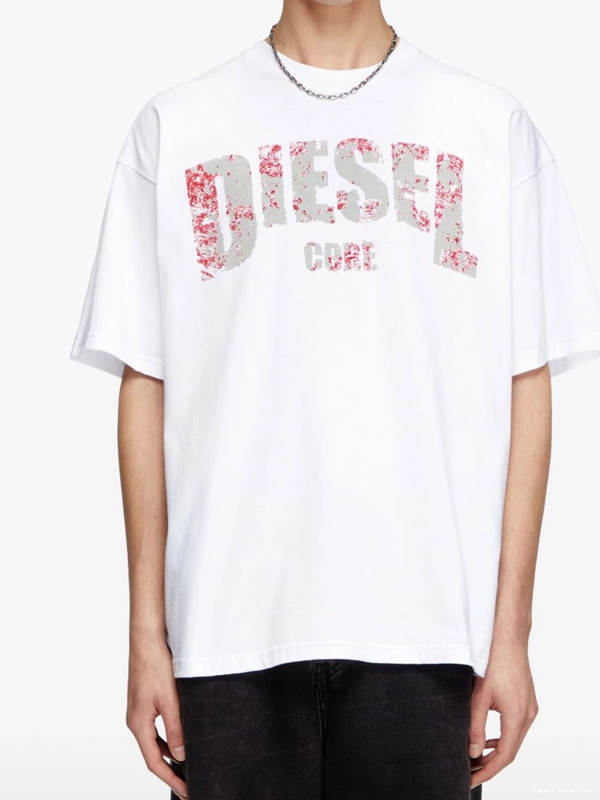 Cheap Men T-Adjust-R25 Diesel T-shirt 0221