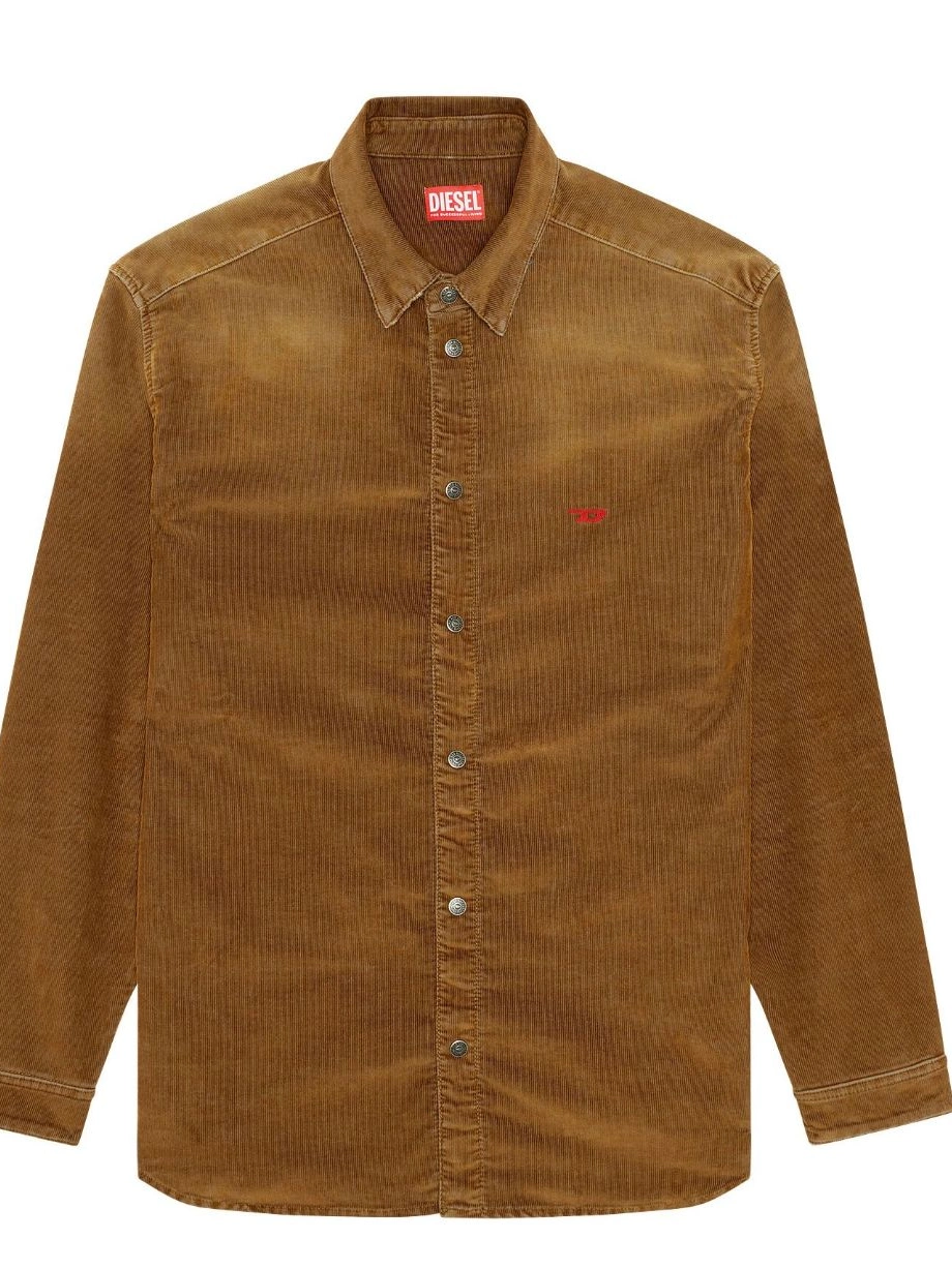 Affordable Men corduroy Diesel shirt D-Simply-Over 0220