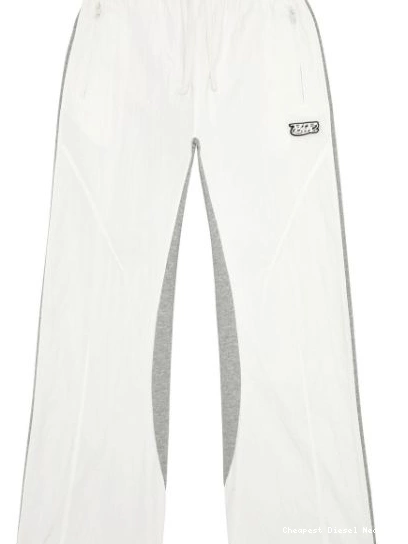 Affordable Diesel Men P-Berto pants track logo-applique panelled 0225