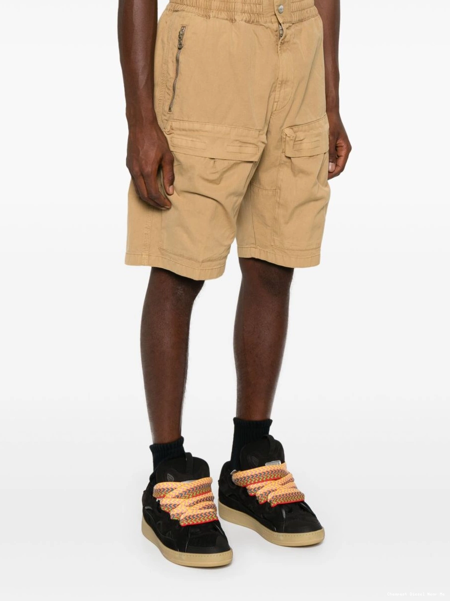 Affordable mid-rise Men P-Beeck Diesel cargo shorts 0225