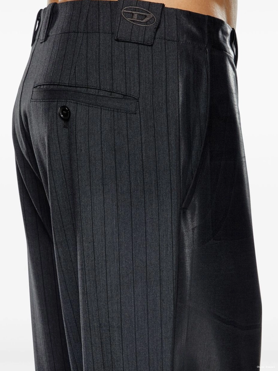 Affordable Diesel panelled straight trousers Men Stanley 0223