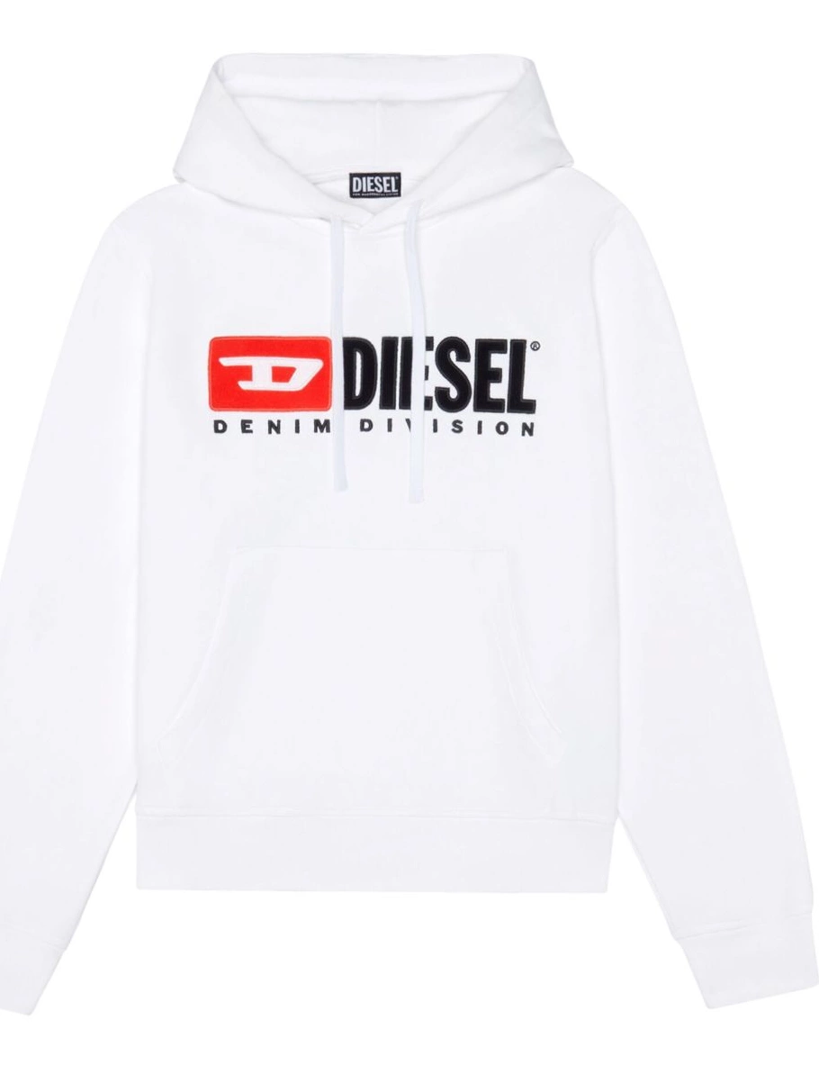 Cheap Diesel Men hoodie logo-applique S-Ginn-Hood-Div 0223